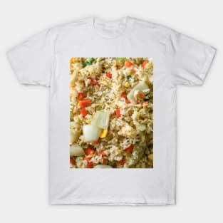 Fried rice textured background T-Shirt